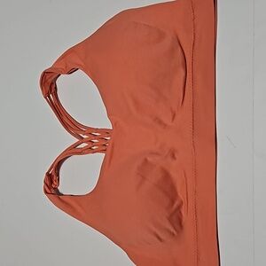 Pro Fit Seamless Pull Over Padded Sports Bra Size L #W-771